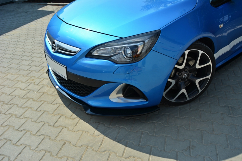 Спойлер переднего бампера Opel Astra GTC 2012