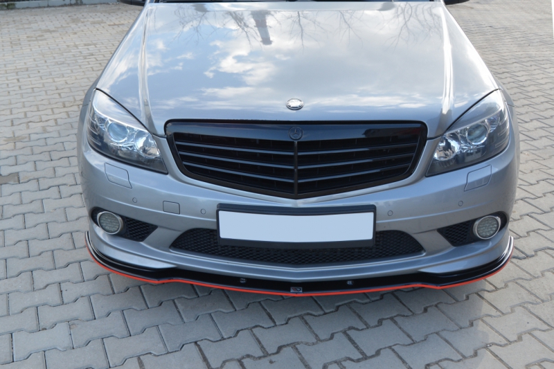 Передний бампер w204 дорестайл AMG