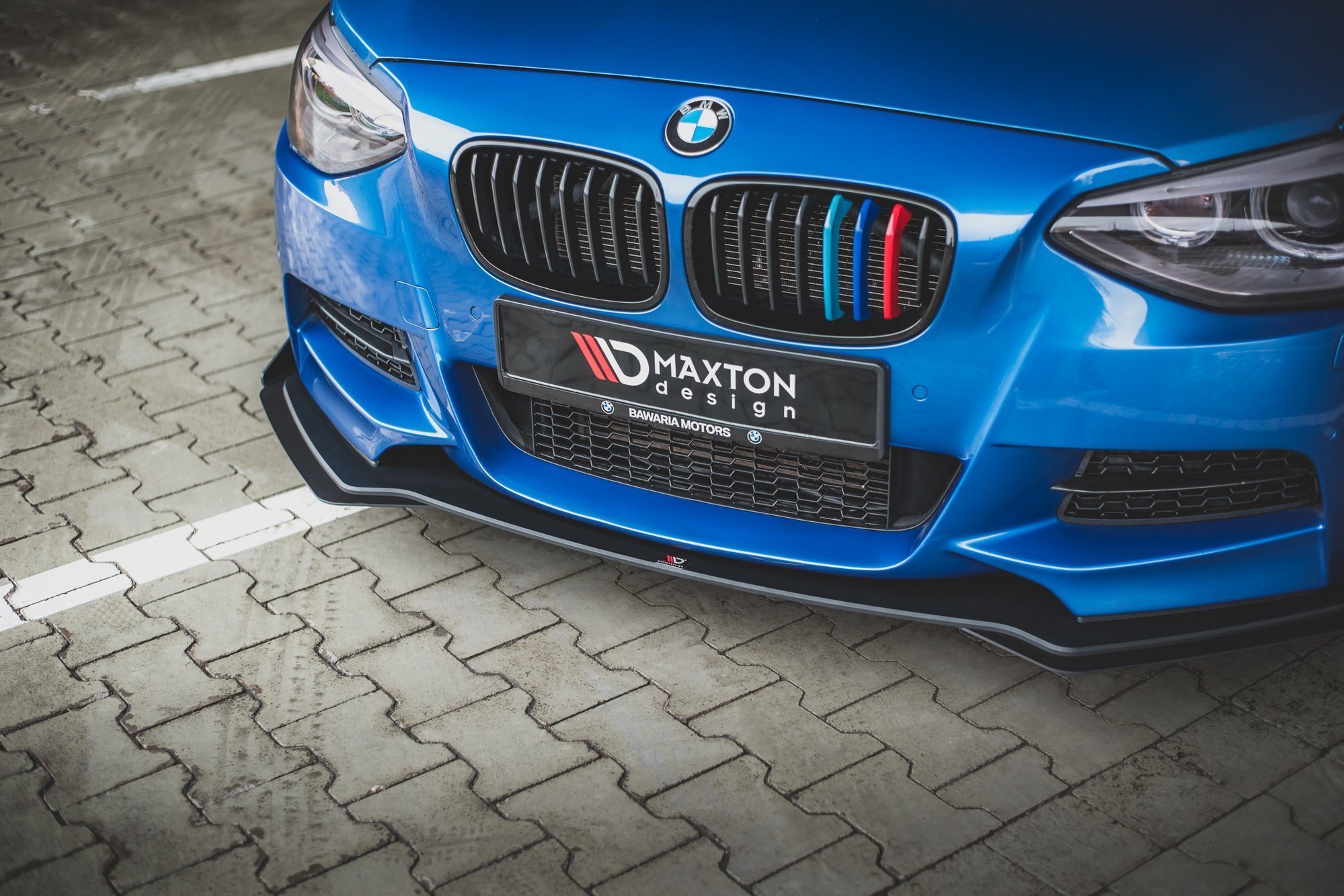 Tuning RDX Front Spoiler VARIO-X Tuning BMW X5 (F15) M-Sport /  M-Aerodynamik-Kit -2018 Front Lip Splitter RDX RACEDESIGN